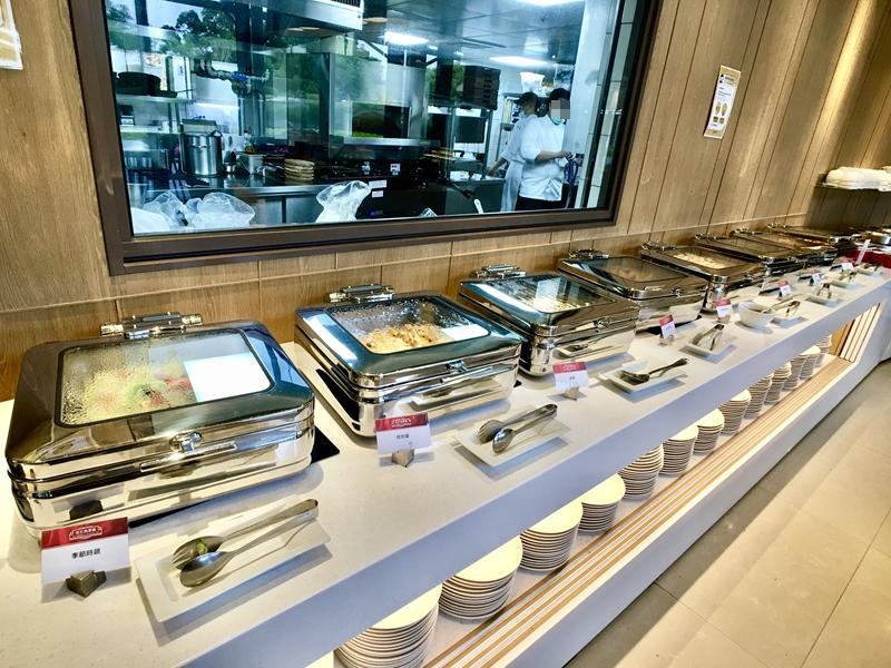 名人堂花園飯店早餐