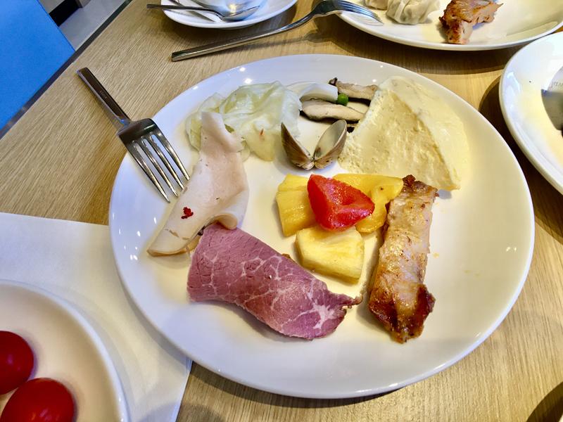 名人堂花園飯店早餐