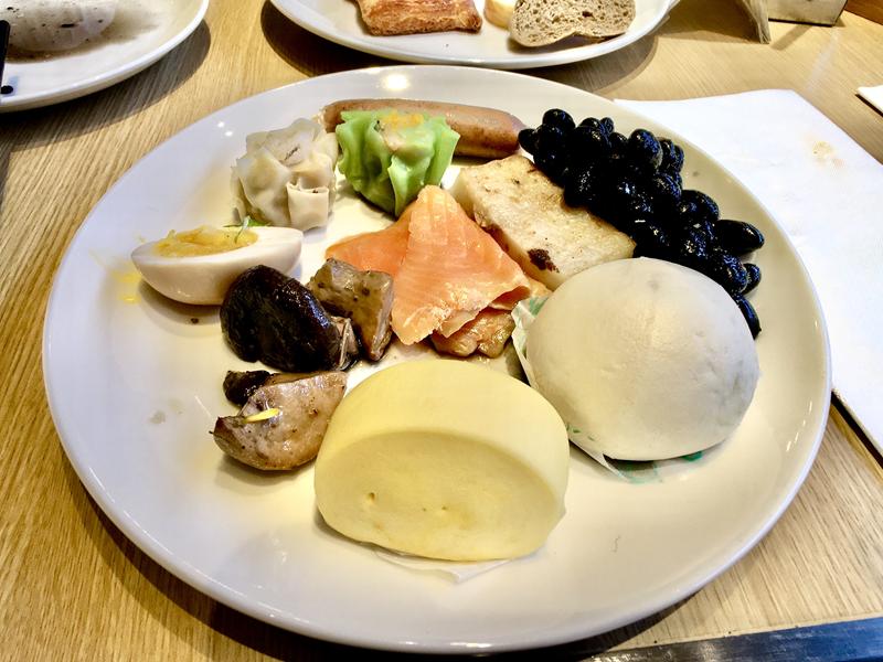 名人堂花園飯店早餐