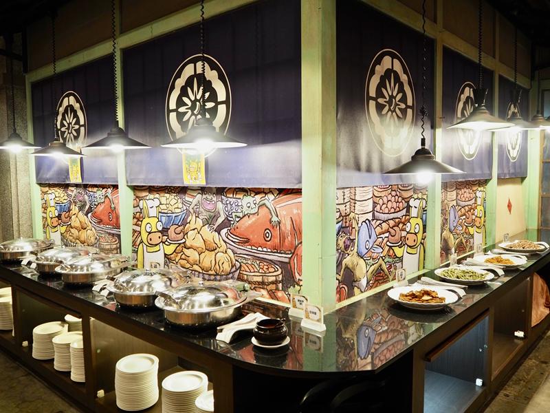 妖怪村主題飯店早餐