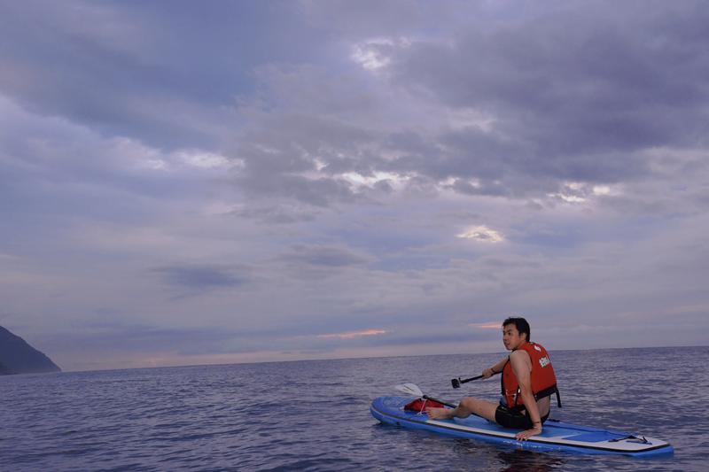 清水斷崖sup看日出