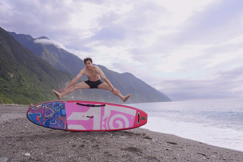 清水斷崖sup看日出