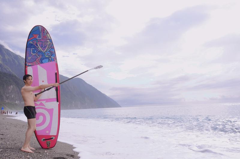 清水斷崖sup看日出