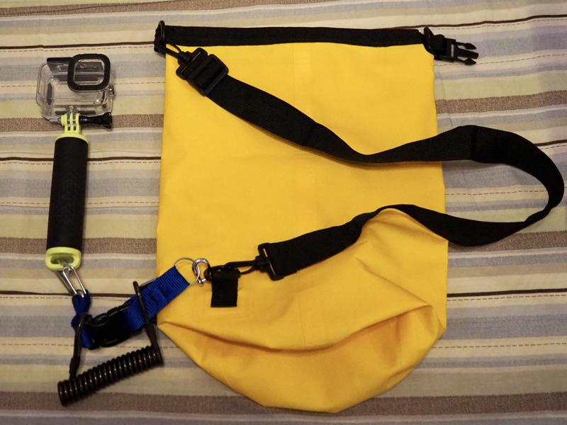 泳渡日月潭攜帶物品