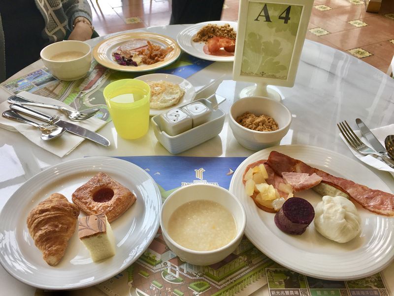 英倫庭苑西餐廳早餐